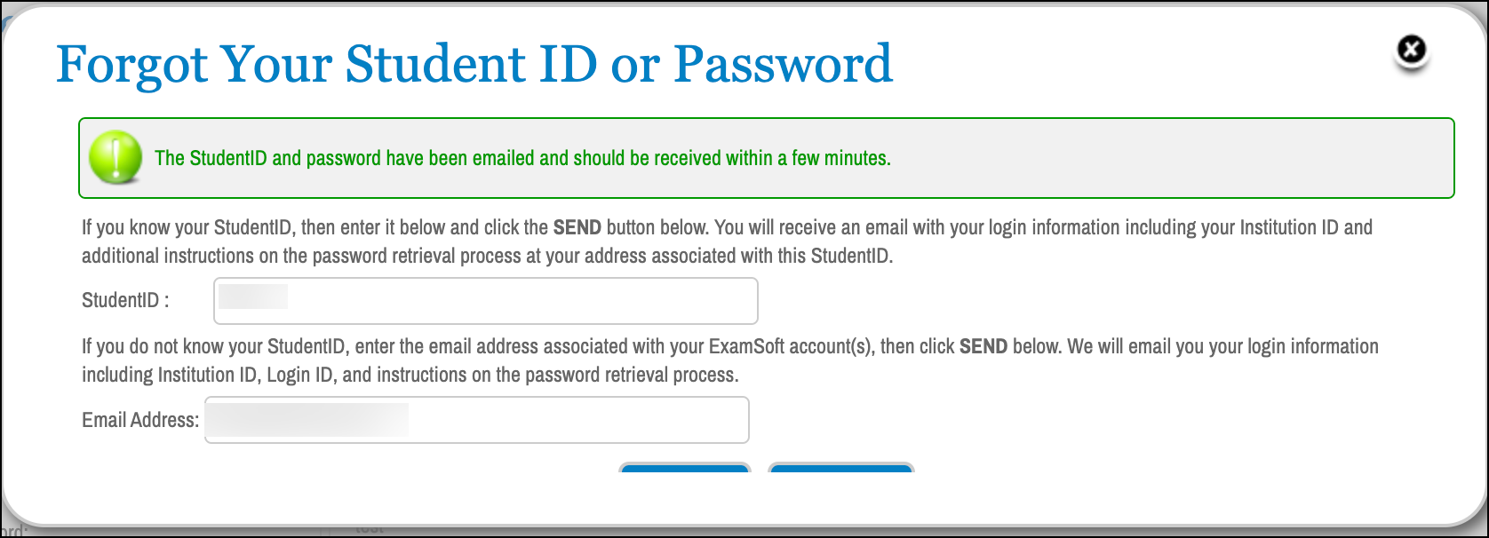 Forgot your Portal account password?