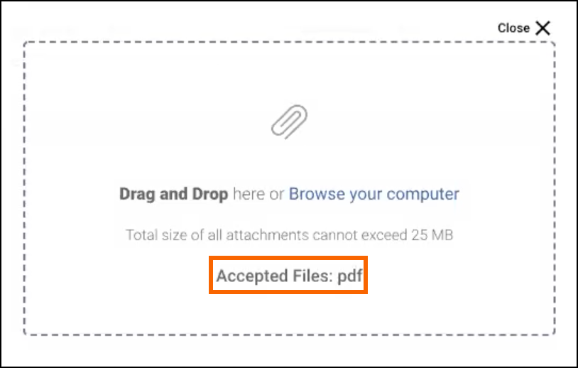 Enterprise Portal Upload an Assignment for a Performance Assessment