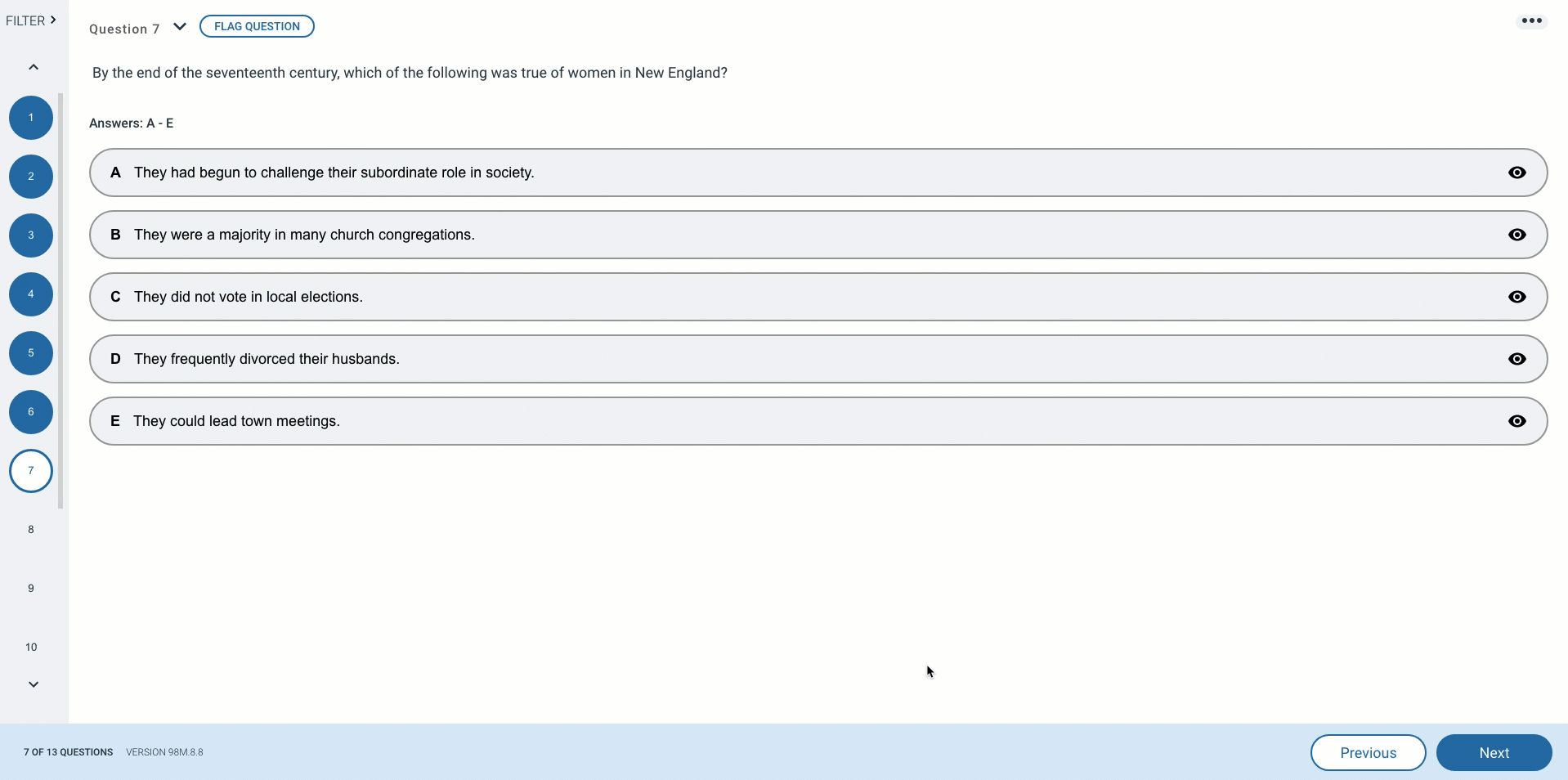 Multiple Choice - Multiple Response - Student.gif