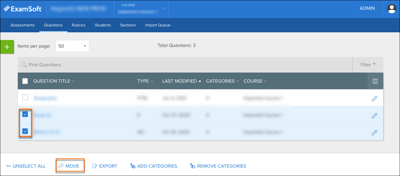 Managing Questions for Content Banks – ExamSoft